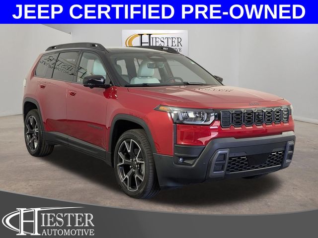 Red Hot Pearlcoat 2026 Jeep Cherokee SUV / Crossover Four-Wheel Drive Continuously Variable Transmission