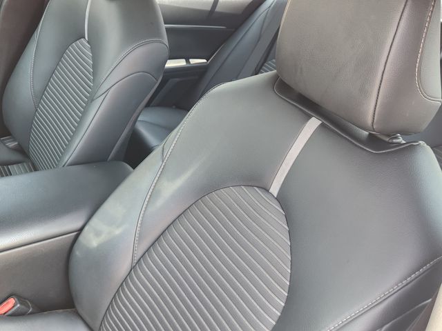 2019 Toyota Camry SE White at Cook Ford
