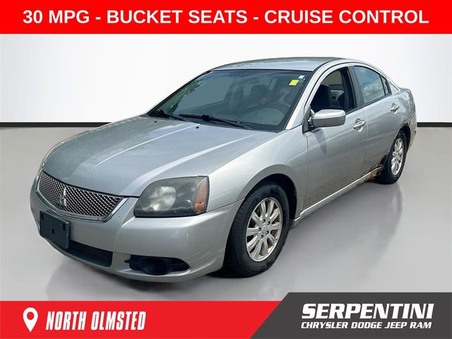 Silver 2011 Mitsubishi Galant FE Sedan Front-Wheel Drive 4-Speed Automatic