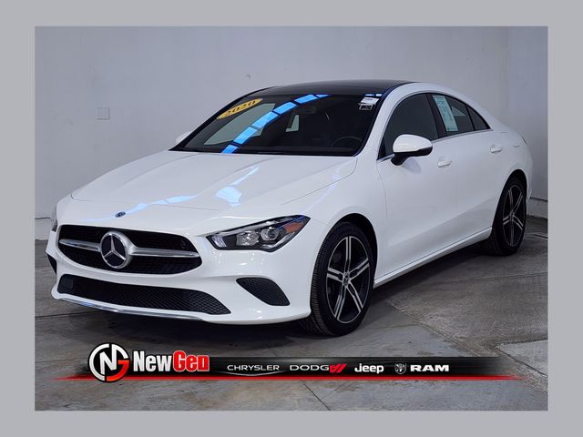 White 2020 Mercedes-Benz CLA 250 FWD Coupe Front-Wheel Drive 7-Speed Automatic