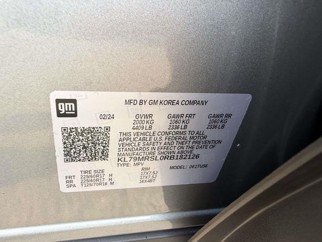 Used 2024 Chevrolet TrailBlazer SUV