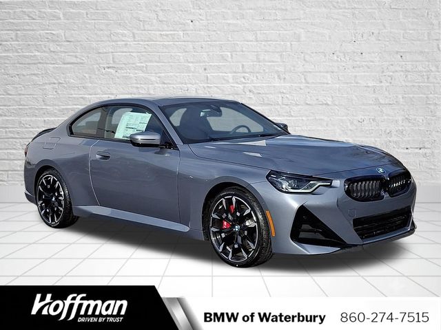 Gray (Skyscraper Grey Metallic) 2025 BMW 2 Series Coupe All-Wheel Drive 8-Speed Automatic