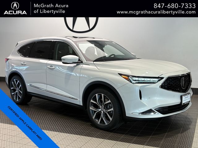 Platinum White Pearl 2023 Acura MDX SUV / Crossover All-Wheel Drive Automatic