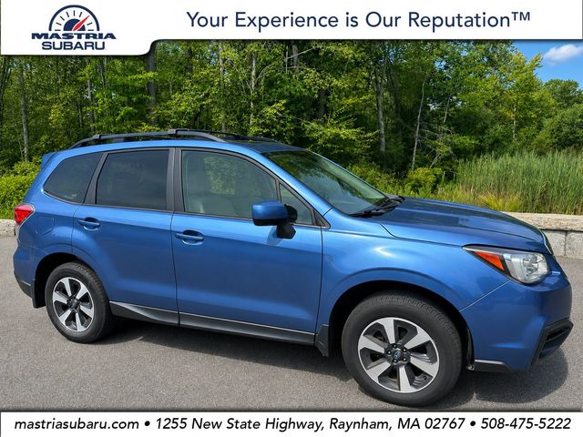 Quartz Blue Pearl 2017 Subaru Forester SUV / Crossover All-Wheel Drive Continuously Variable Transmission