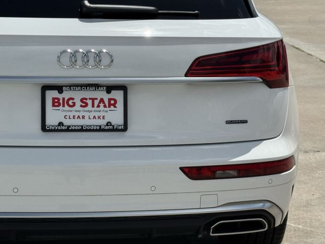 2023 Audi Q5 45 S line Prestige White at Genesis of Spring