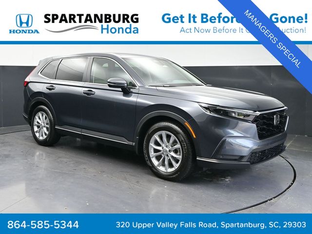 Gray Metallic 2025 Honda CR-V SUV / Crossover Front-Wheel Drive Continuously Variable Transmission