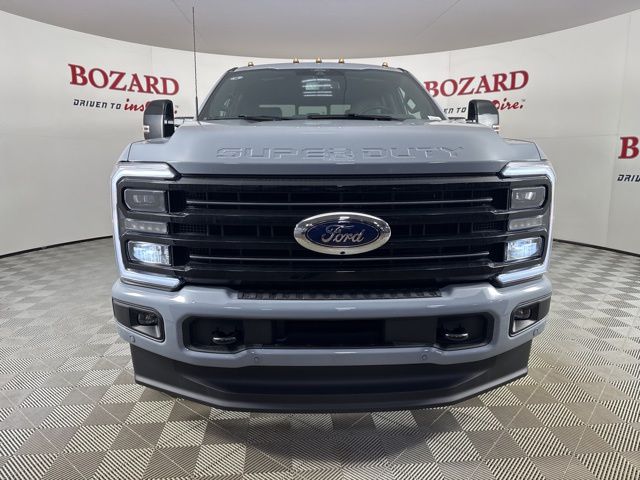 2025 Glacier Gray Metallic TriCoat Ford Super Duty F-350 SRW Platinum 4X4 Truck