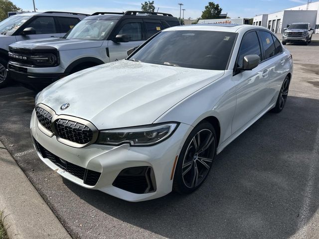 Mineral White Metallic 2021 BMW 3 Series Sedan All-Wheel Drive 8-Speed Automatic