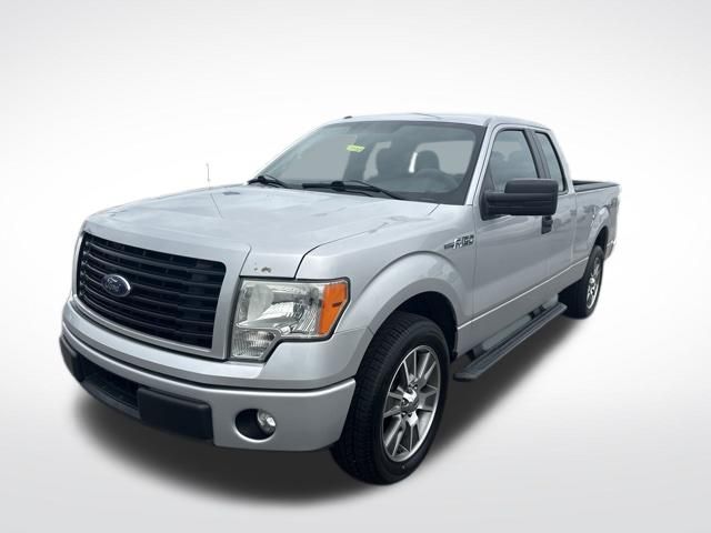 Ingot Silver 2014 Ford F-150 STX SuperCab Pickup Truck 4X2 6-Speed Automatic