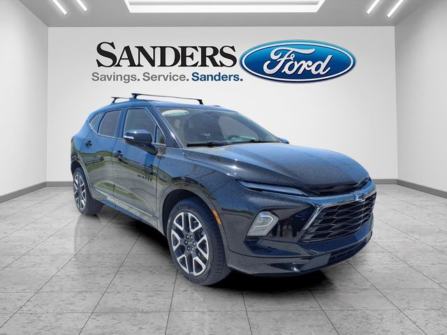 Black 2023 Chevrolet Blazer RS FWD SUV / Crossover Front-Wheel Drive 9-Speed Automatic Overdrive