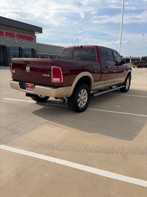 Red 2017 RAM 3500 Pickup Truck Four-Wheel Drive 6-Speed Automatic