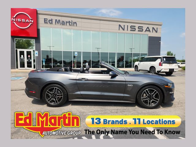 Gray (Magnetic) 2020 Ford Mustang Convertible Rear-Wheel Drive Automatic