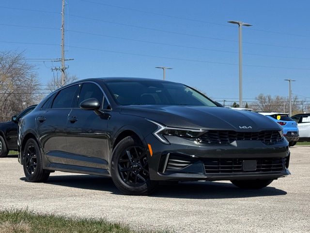 Interstellar Gray 2025 Kia K5 LXS FWD Sedan Front-Wheel Drive 8-Speed Automatic