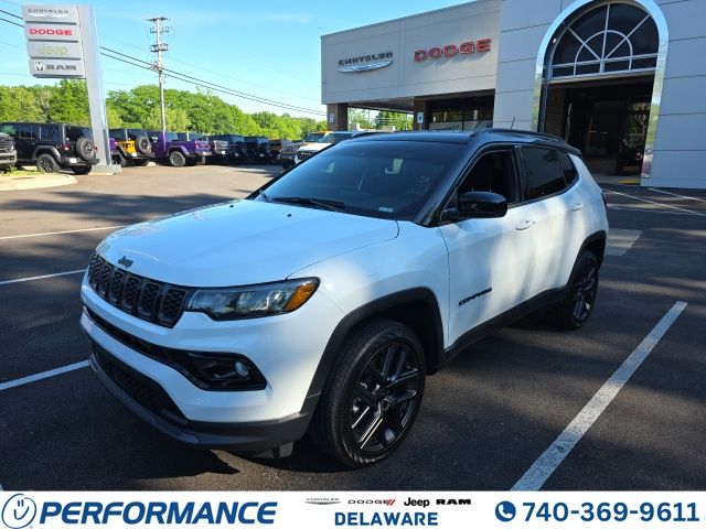 Bright White Clearcoat 2026 Jeep Compass Limited 4WD SUV / Crossover Four-Wheel Drive 8-Speed Automatic