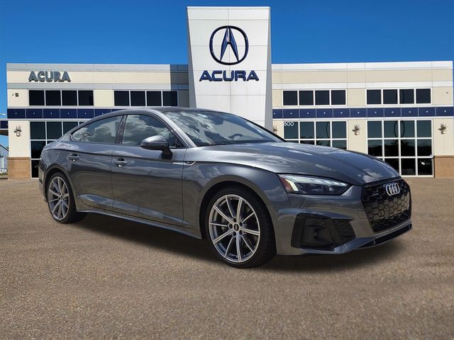 Gray 2025 Audi A5 Sportback Sedan All-Wheel Drive 7-Speed Automatic
