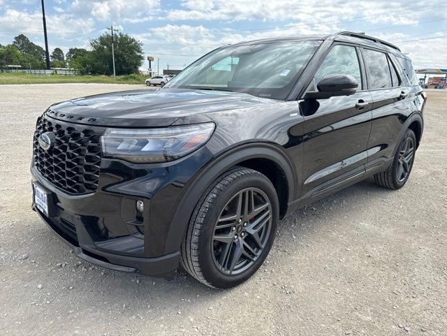 Agate Black Metallic 2025 Ford Explorer SUV / Crossover All-Wheel Drive Automatic