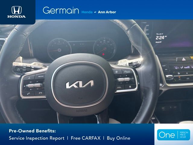 Used 2023 Wolf Gray Kia X-Line EX image 23