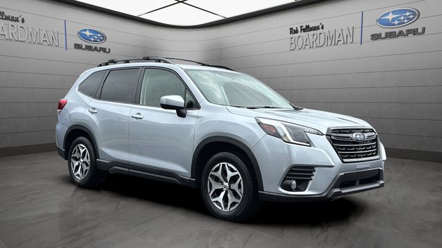 Ice Silver Metallic 2023 Subaru Forester SUV / Crossover All-Wheel Drive Continuously Variable Transmission