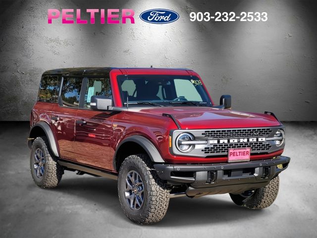 Ruby Red Metallic Tinted Clearcoat 2025 Ford Bronco Badlands 4-Door 4WD SUV / Crossover Four-Wheel Drive Automatic