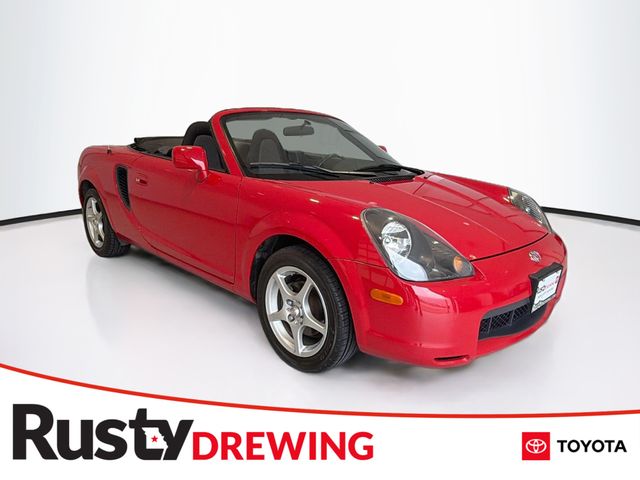 Absolutely Red 2002 Toyota MR2 Spyder 2 Dr STD Convertible Convertible Rear-Wheel Drive 5-Speed Manual Overdrive