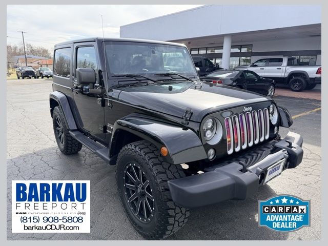Black Clearcoat 2016 Jeep Wrangler SUV / Crossover Four-Wheel Drive 6-Speed Manual