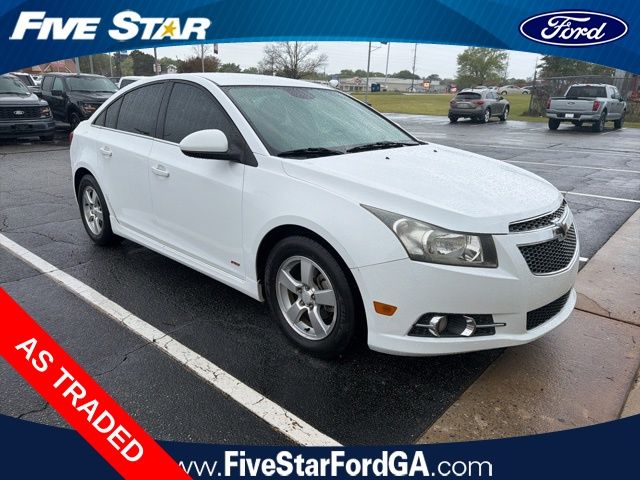 Summit White 2013 Chevrolet Cruze 1LT Sedan FWD Sedan Front-Wheel Drive 6-Speed Automatic Overdrive