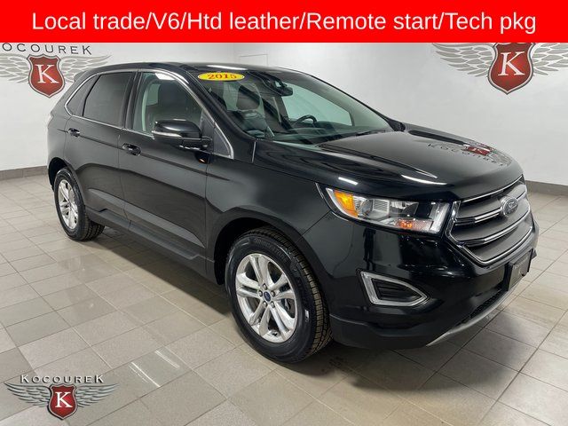Tuxedo Black Metallic 2015 Ford Edge SEL AWD SUV / Crossover All-Wheel Drive 6-Speed Automatic