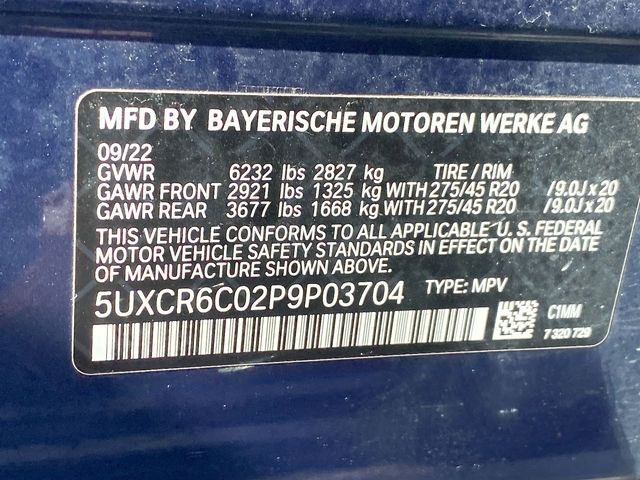 2023 BMW X5 xDrive40i 34