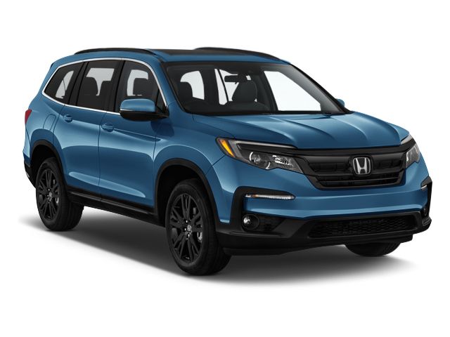 Blue 2022 Honda Pilot SUV / Crossover All-Wheel Drive 9-Speed Automatic