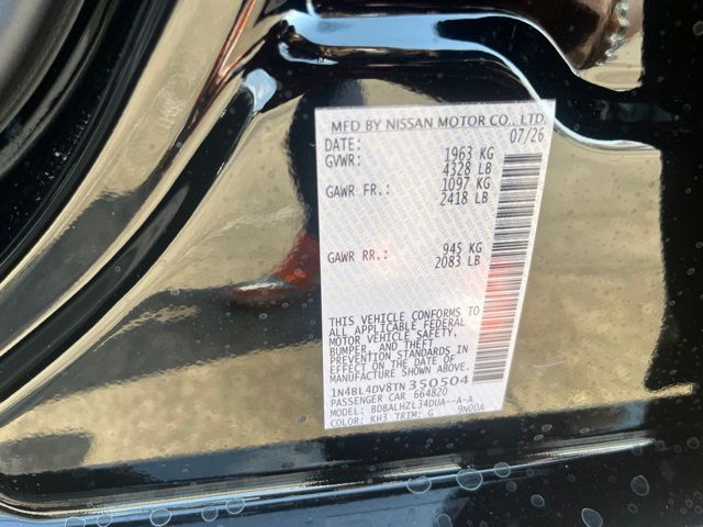 New 2026 Nissan Altima Sedan