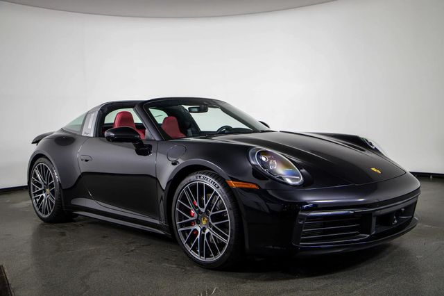 Jet Black Metallic 2024 Porsche 911 Convertible All-Wheel Drive 8-Speed Automatic