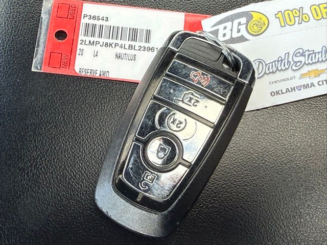 used 2020 Lincoln Nautilus car, priced at $31,197