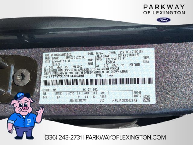 New 2026 Gray Ford XLT image 35