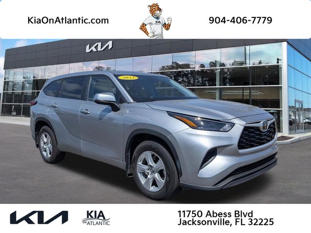 Celestial Silver Metallic 2023 Toyota Highlander L FWD SUV / Crossover Front-Wheel Drive 8-Speed Automatic