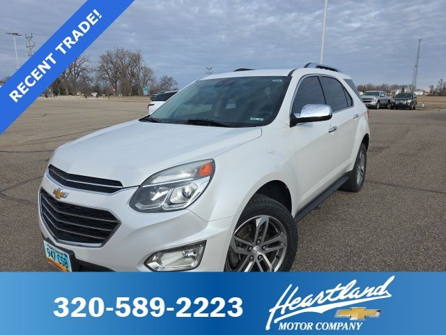 White (Iridescent Pearl Tricoat) 2016 Chevrolet Equinox LTZ AWD SUV / Crossover All-Wheel Drive 6-Speed Automatic Overdrive