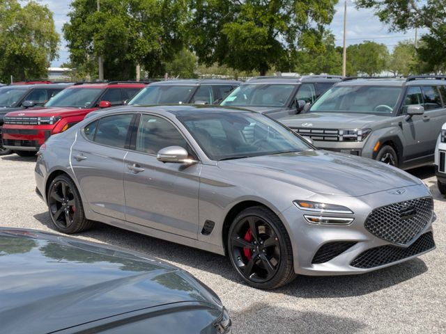 Savile Silver 2026 Genesis G70 3.3T Sport Prestige AWD Sedan All-Wheel Drive 8-Speed Automatic