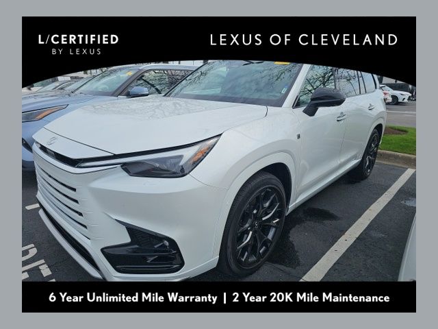 White (Wind Chill Pearl) 2025 Lexus TX Hybrid 500h F SPORT Performance Premium AWD SUV / Crossover All-Wheel Drive 6-Speed Automatic