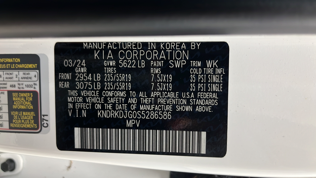 Used 2025 White Kia SX Prestige image 29
