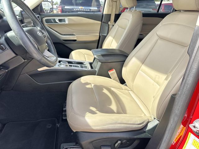 2022 Ford Explorer XLT Red at Toyota of Kenner