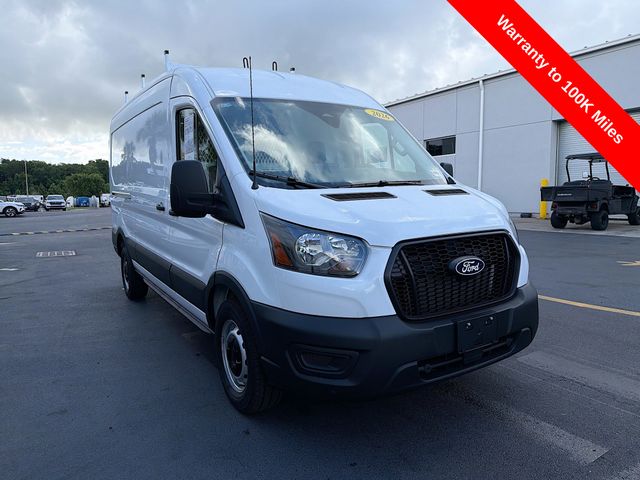 Oxford White 2026 Ford Transit Cargo 250 Medium Roof LB RWD Van Rear-Wheel Drive