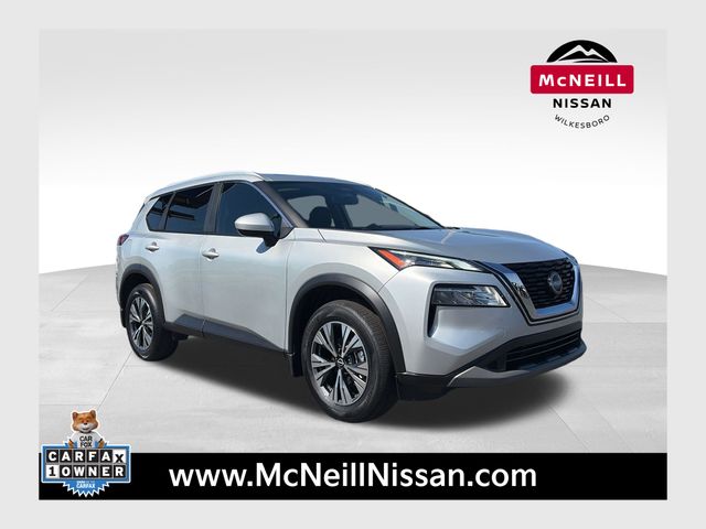 Brilliant Silver Metallic 2023 Nissan Rogue SV AWD SUV / Crossover All-Wheel Drive Continuously Variable Transmission