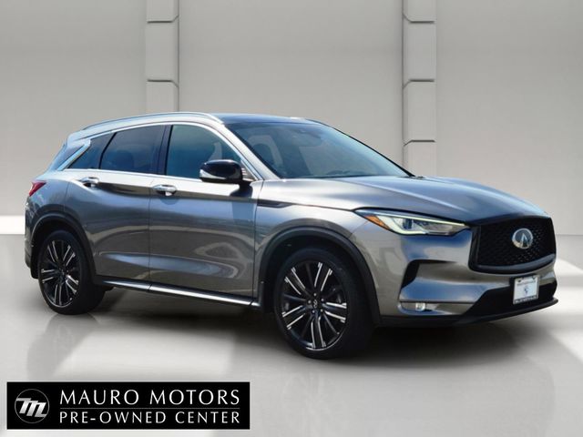 Gray (Graphite Shadow) 2022 INFINITI QX50 Luxe AWD SUV / Crossover All-Wheel Drive Continuously Variable Transmission