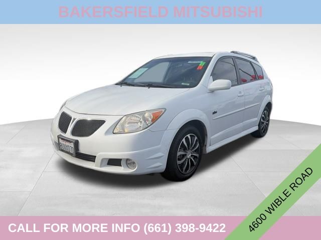 Frosty (White) 2007 Pontiac Vibe Base Hatchback Front-Wheel Drive 4-Speed Automatic Overdrive