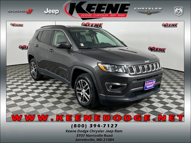Gray (Granite Crystal Metallic Clearcoat) 2018 Jeep Compass SUV / Crossover Four-Wheel Drive 9-Speed Automatic