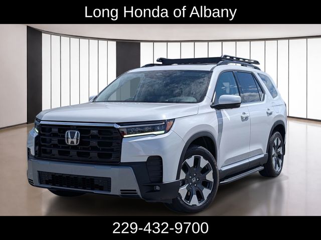 Platinum White 2026 Honda Pilot SUV / Crossover All-Wheel Drive Automatic