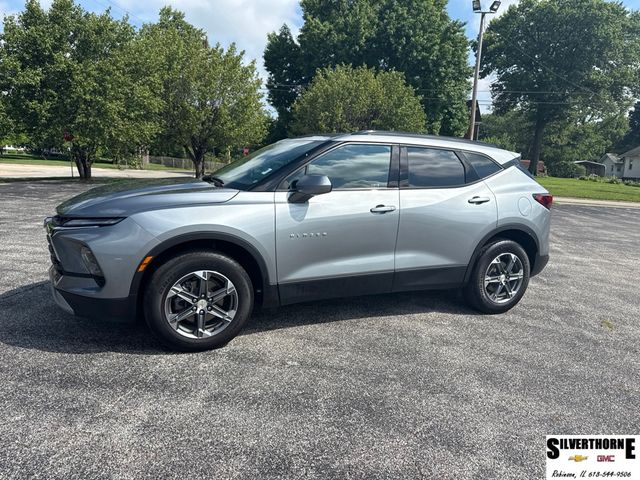 Sterling Gray Metallic 2024 Chevrolet Blazer SUV / Crossover Front-Wheel Drive 9-Speed Automatic Overdrive