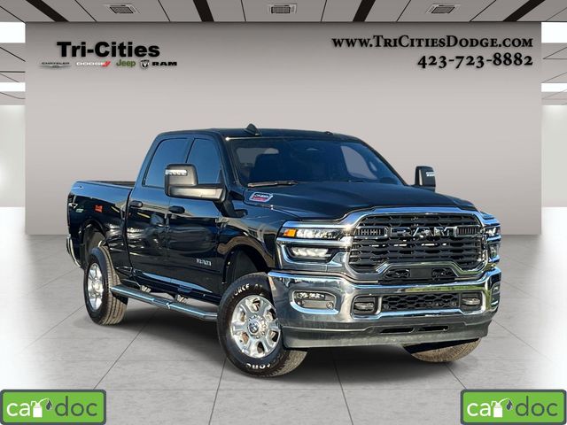 Diamond Black Crystal Pearlcoat 2026 RAM 2500 Big Horn Crew Cab 4WD Pickup Truck Four-Wheel Drive 8-Speed Automatic