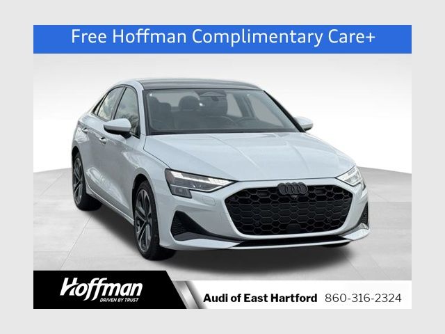 Glacier White Metallic 2026 Audi A3 quattro Premium Plus 40 TFSI Sedan All-Wheel Drive 7-Speed Automatic