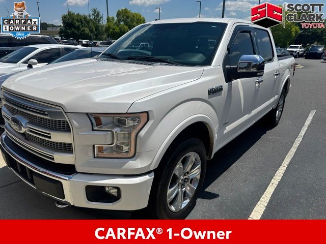 White 2016 Ford F-150 Pickup Truck Four-Wheel Drive 6-Speed Automatic