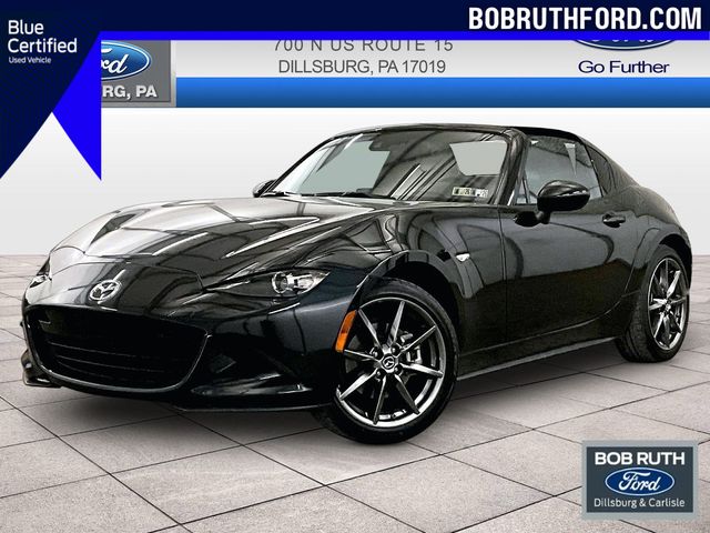 Jet Black Mica 2018 Mazda MX-5 Miata RF Grand Touring RWD Convertible Rear-Wheel Drive 6-Speed Manual